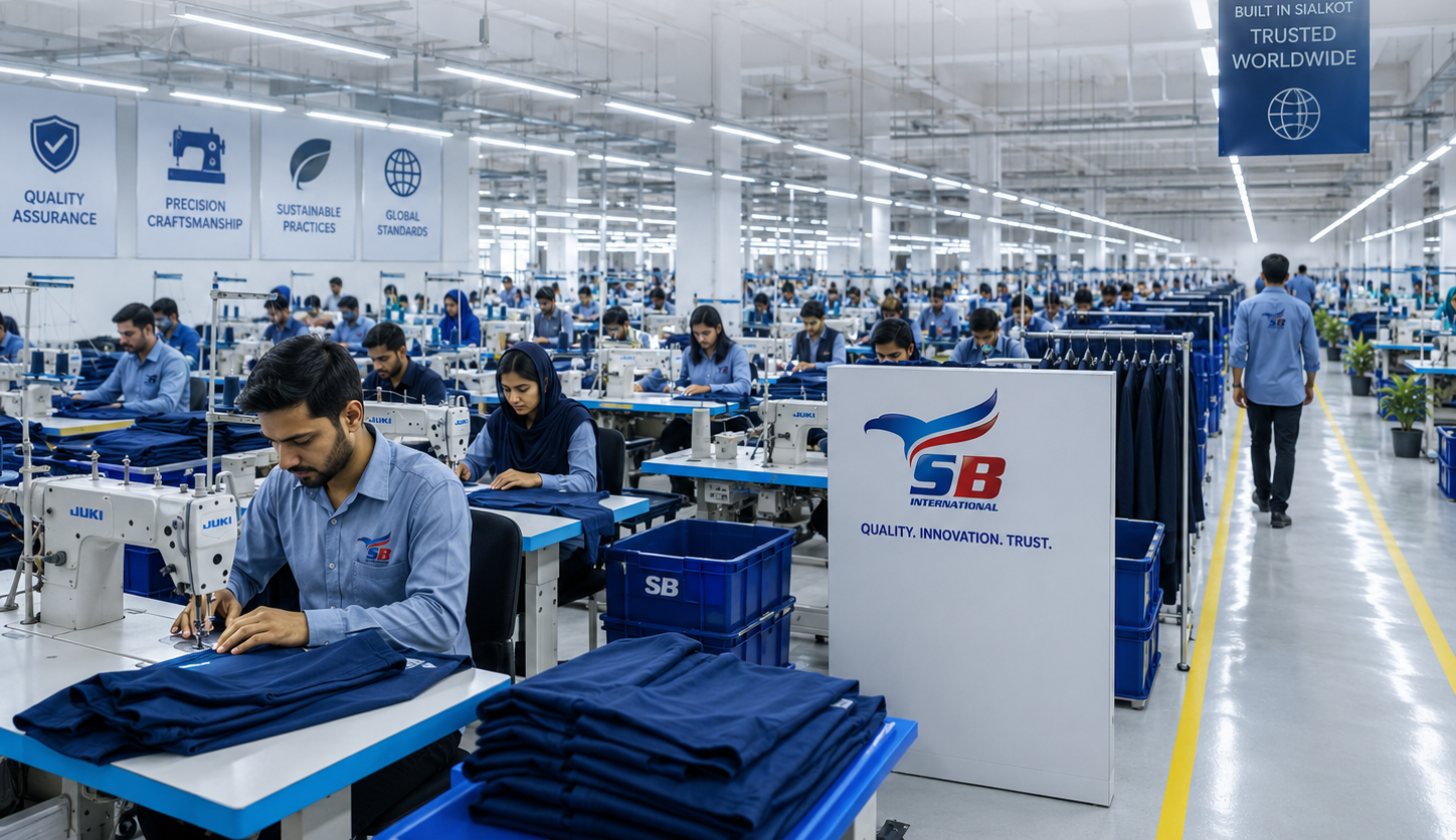 Manufacturing facility in Sialkot, Pakistan