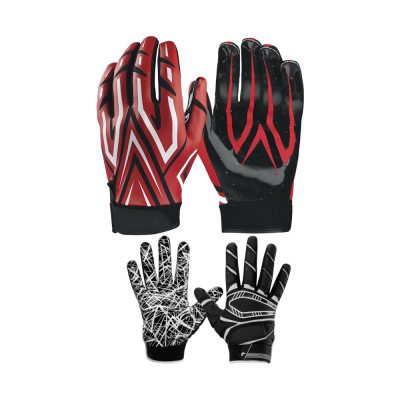 Custom American football gloves